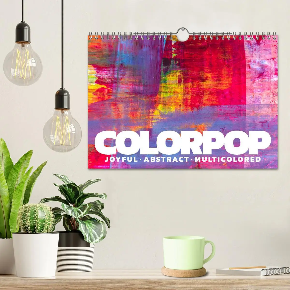 Bild: 9783457729144 | Colorpop - Joyful, abstract. multicolored (Wandkalender 2026 DIN A4...