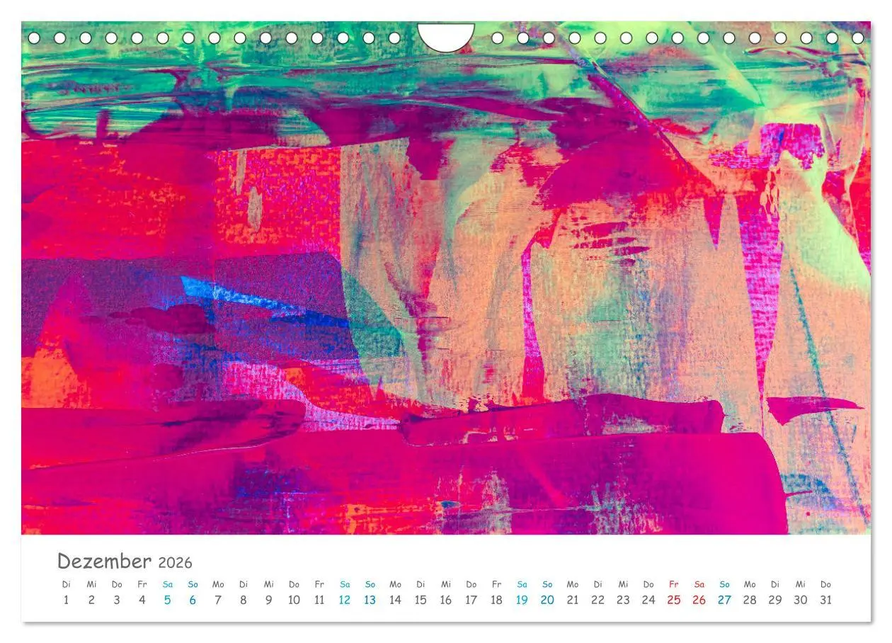 Bild: 9783457729144 | Colorpop - Joyful, abstract. multicolored (Wandkalender 2026 DIN A4...