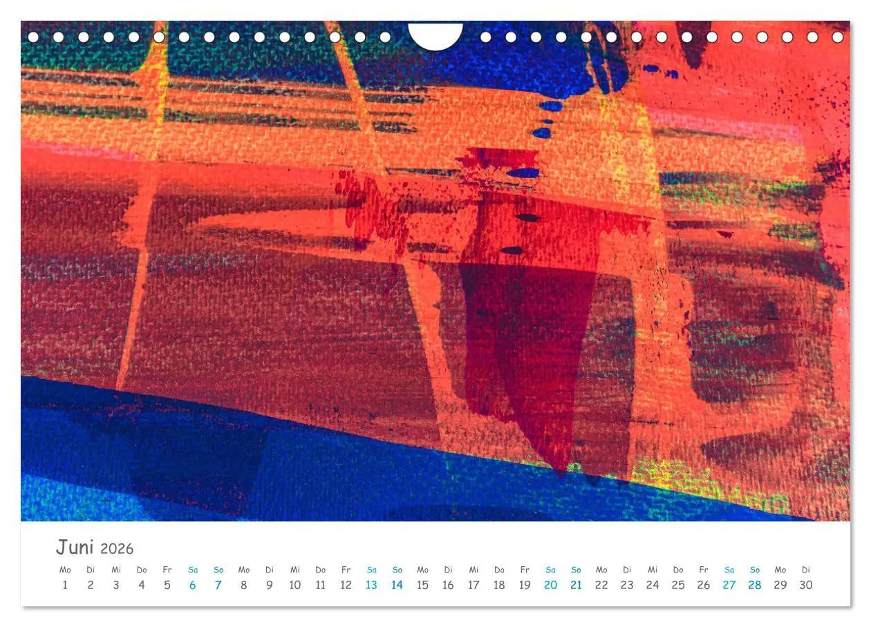 Bild: 9783457729144 | Colorpop - Joyful, abstract. multicolored (Wandkalender 2026 DIN A4...