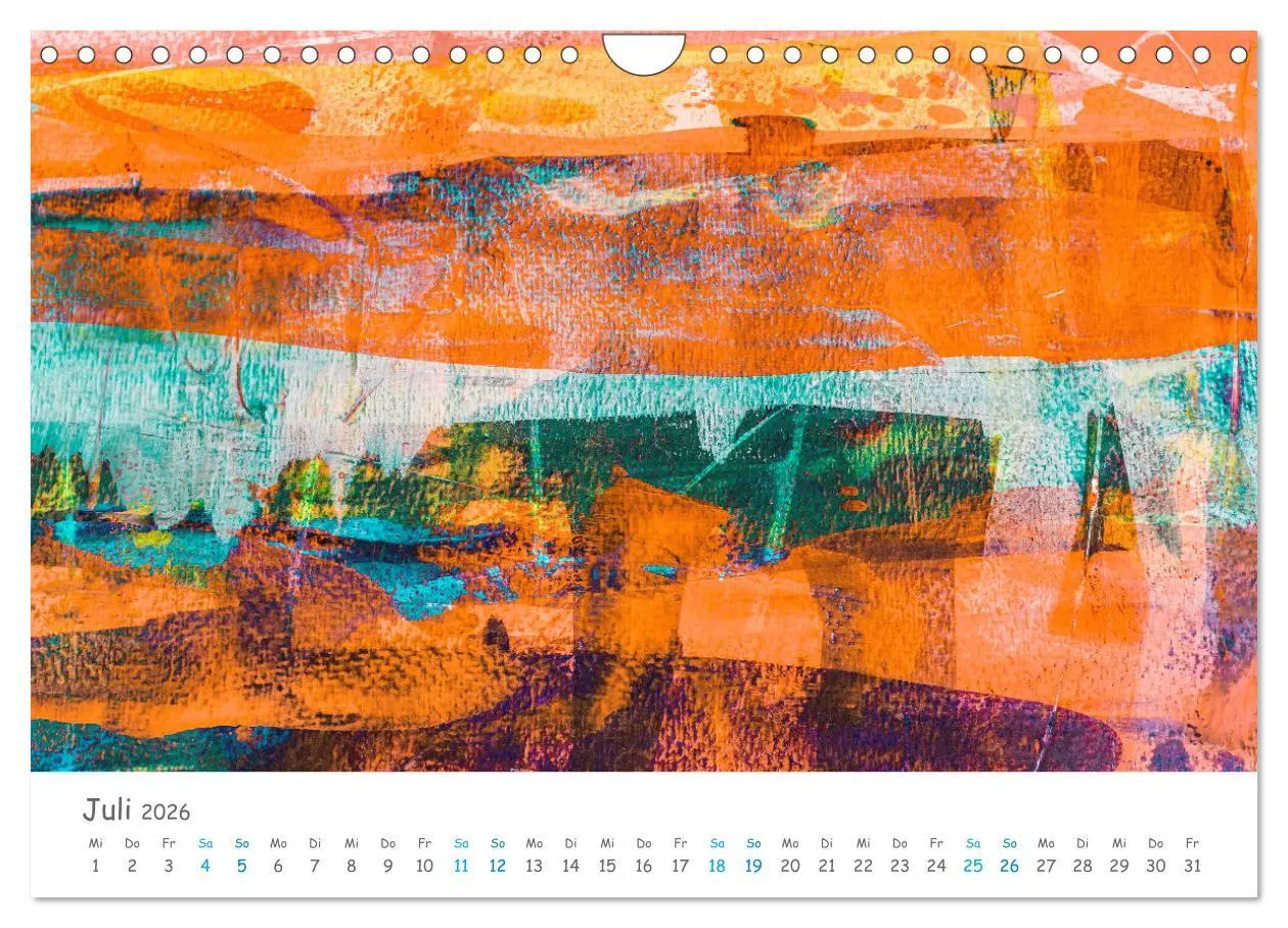 Bild: 9783457729144 | Colorpop - Joyful, abstract. multicolored (Wandkalender 2026 DIN A4...