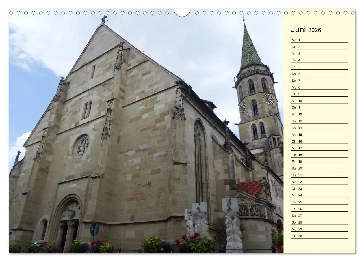 Bild: 9783457899144 | Unterwegs in Schorndorf (Wandkalender 2026 DIN A3 quer), CALVENDO...