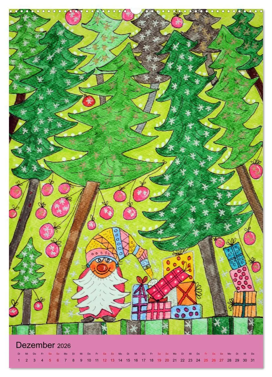 Bild: 9783516369144 | Häuser in Farbenpracht (Wandkalender 2026 DIN A2 hoch), CALVENDO...