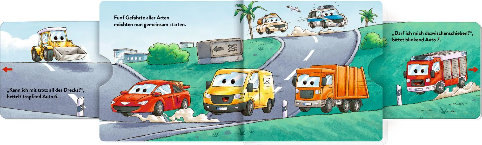 Bild: 9783649649144 | Wer will schnelle Autos sehn? | Der schiebt und zählt von 1 bis 10!