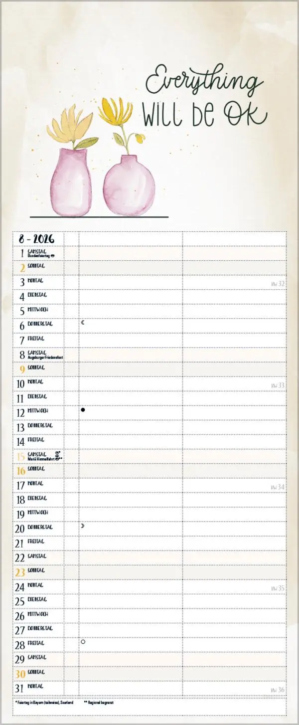 Bild: 9783731889144 | Selfcare - My Timer 2026 | Korsch Verlag | Kalender | 14 S. | Deutsch