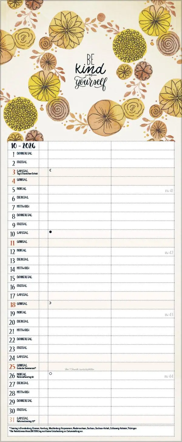 Bild: 9783731889144 | Selfcare - My Timer 2026 | Korsch Verlag | Kalender | 14 S. | Deutsch