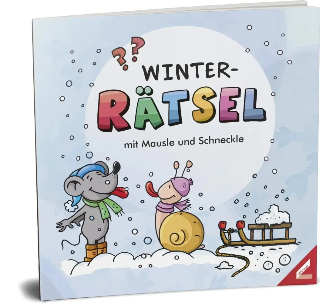 Cover: 9783867519144 | Winter-Rätsel | mit Mausle und Schneckle | Lisa Schwenk | Taschenbuch