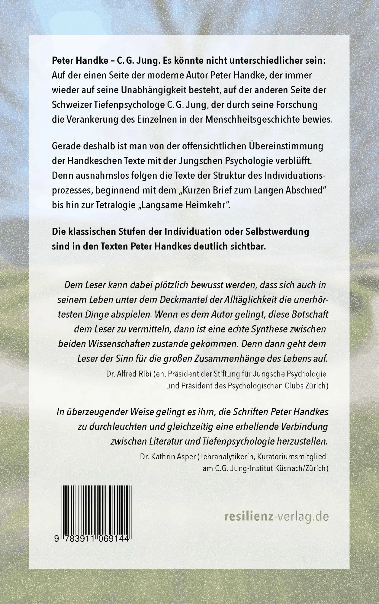 Autor: 9783911069144 | Peter Handke - C. G. Jung. Selbstsuche - Selbstfindung - Selbstwerdung