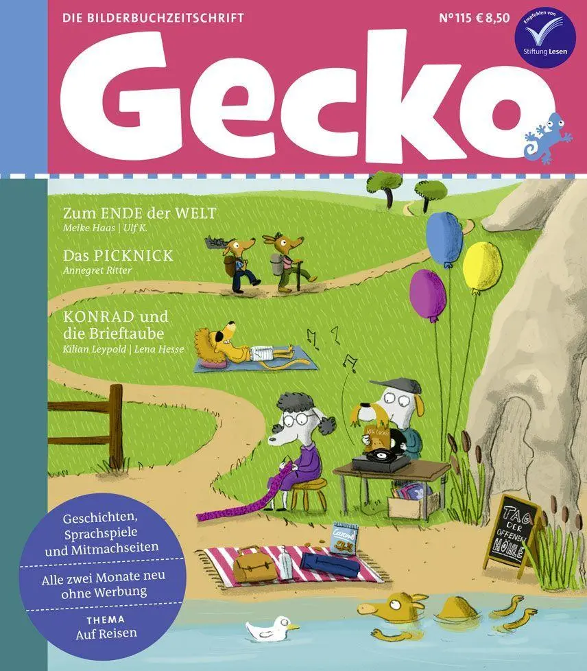 Gecko Kinderzeitschrift Band 115