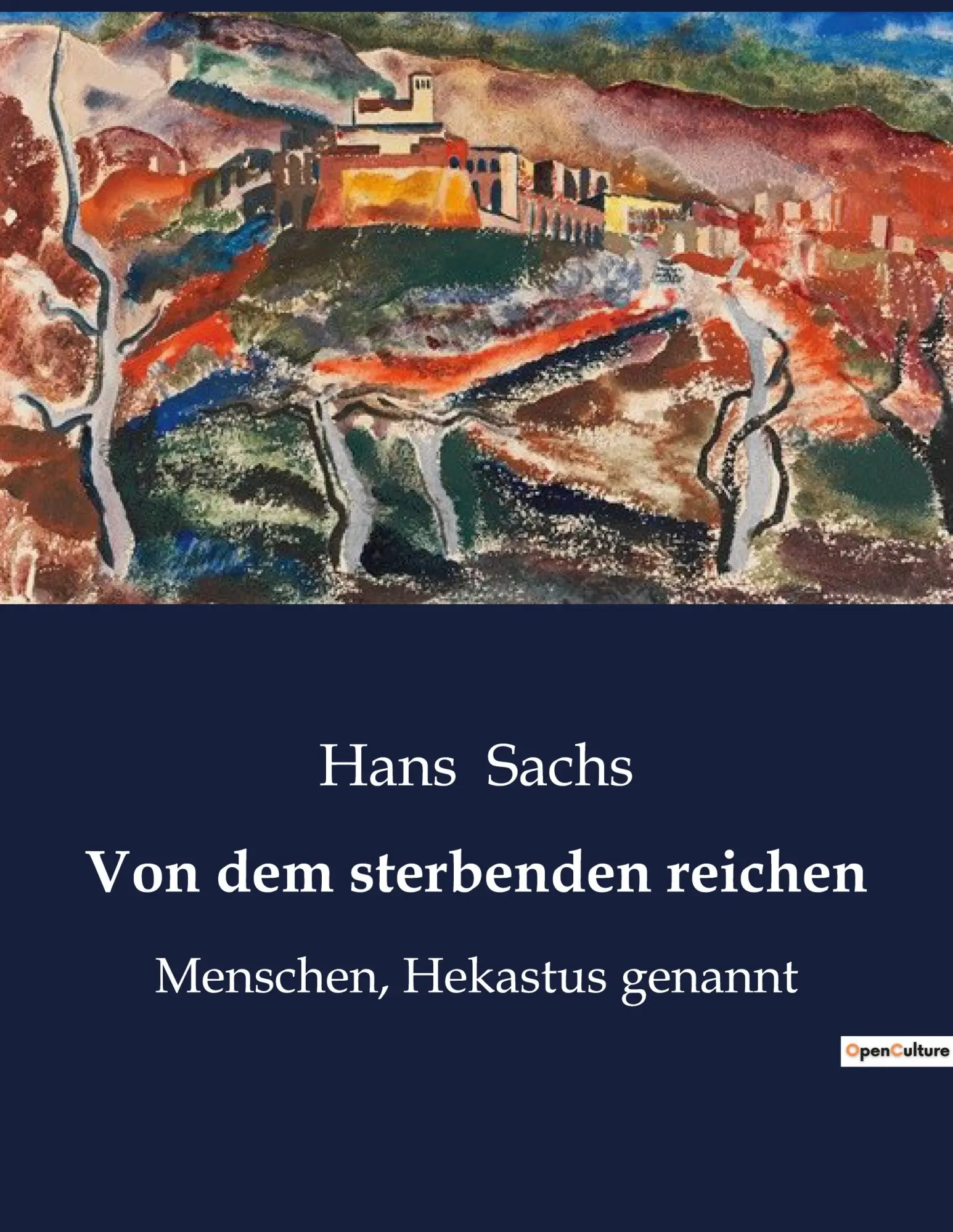 Cover: 9791041949144 | Von dem sterbenden reichen | Menschen, Hekastus genannt | Hans Sachs