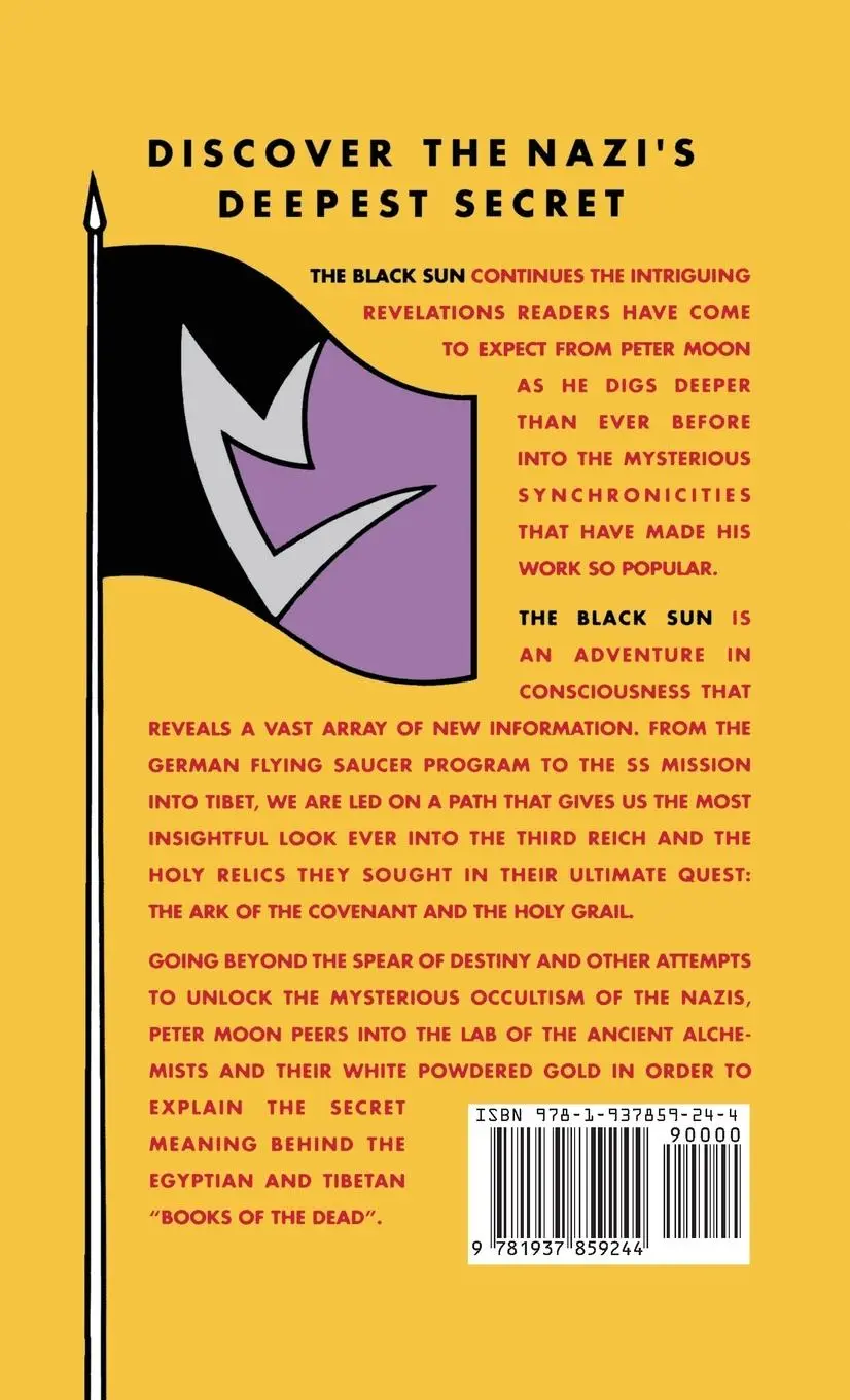 Rückseite: 9781937859244 | The Black Sun | Montauk's Nazi-Tibetan Connection | Peter Moon | Buch