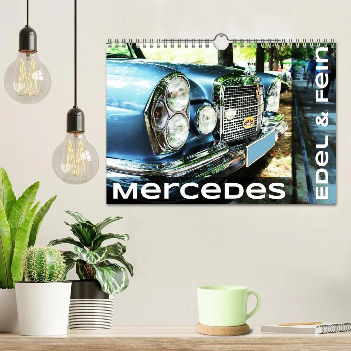 Bild: 9783569759244 | Mercedes Edel &amp; Fein (Wandkalender 2027 DIN A4 quer), CALVENDO...
