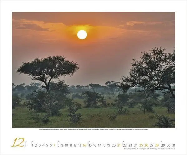 Bild: 9783731879244 | Faszination Afrika 2025 | Korsch Verlag | Kalender | Spiralbindung