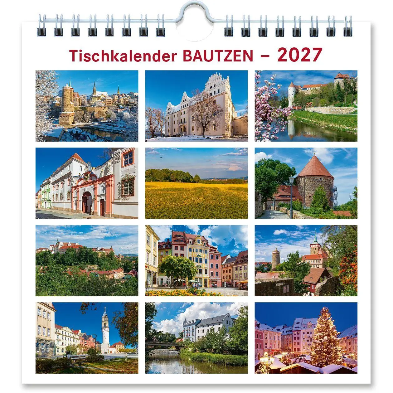 Bild: 4250582399344 | Kalender Bautzen 2027 | 13,5x14 cm - Tischkalender Bautzen 2027 | 2027