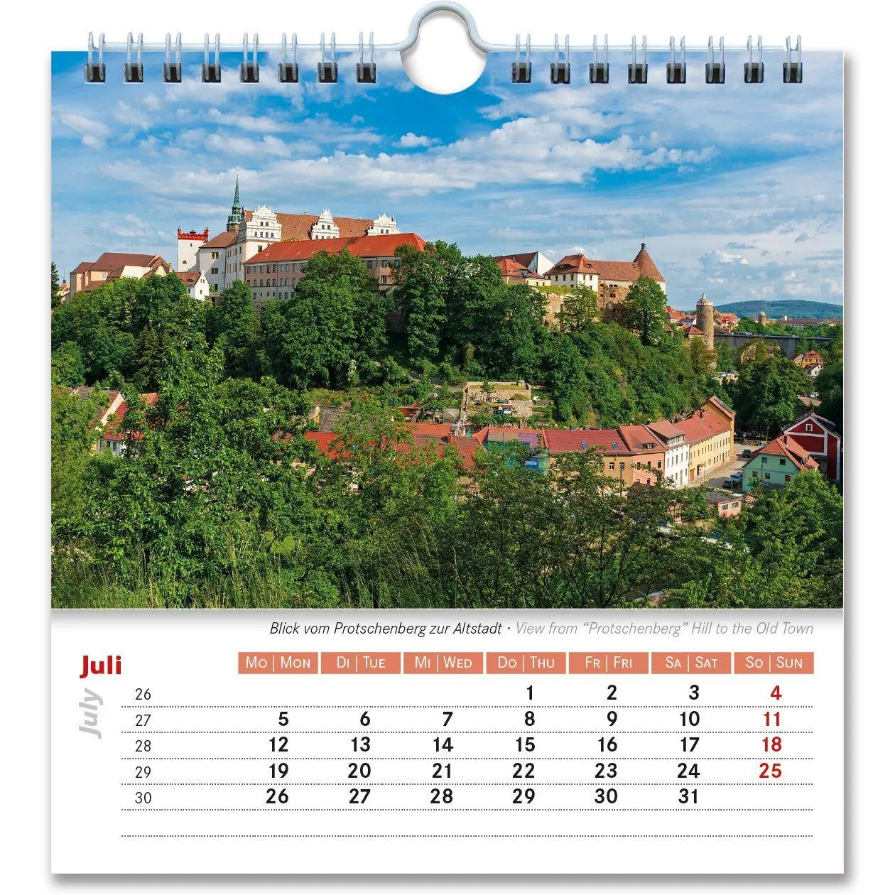 Bild: 4250582399344 | Kalender Bautzen 2027 | 13,5x14 cm - Tischkalender Bautzen 2027 | 2027