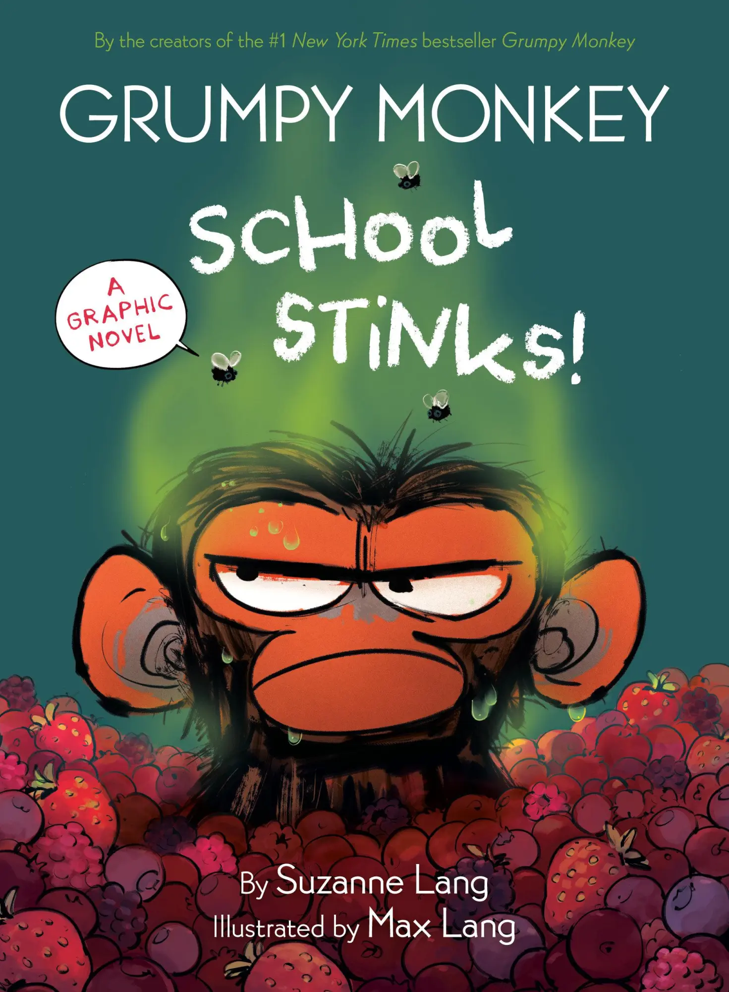 Cover: 9780593709344 | Grumpy Monkey School Stinks! | A Graphic Novel | Suzanne Lang | Buch