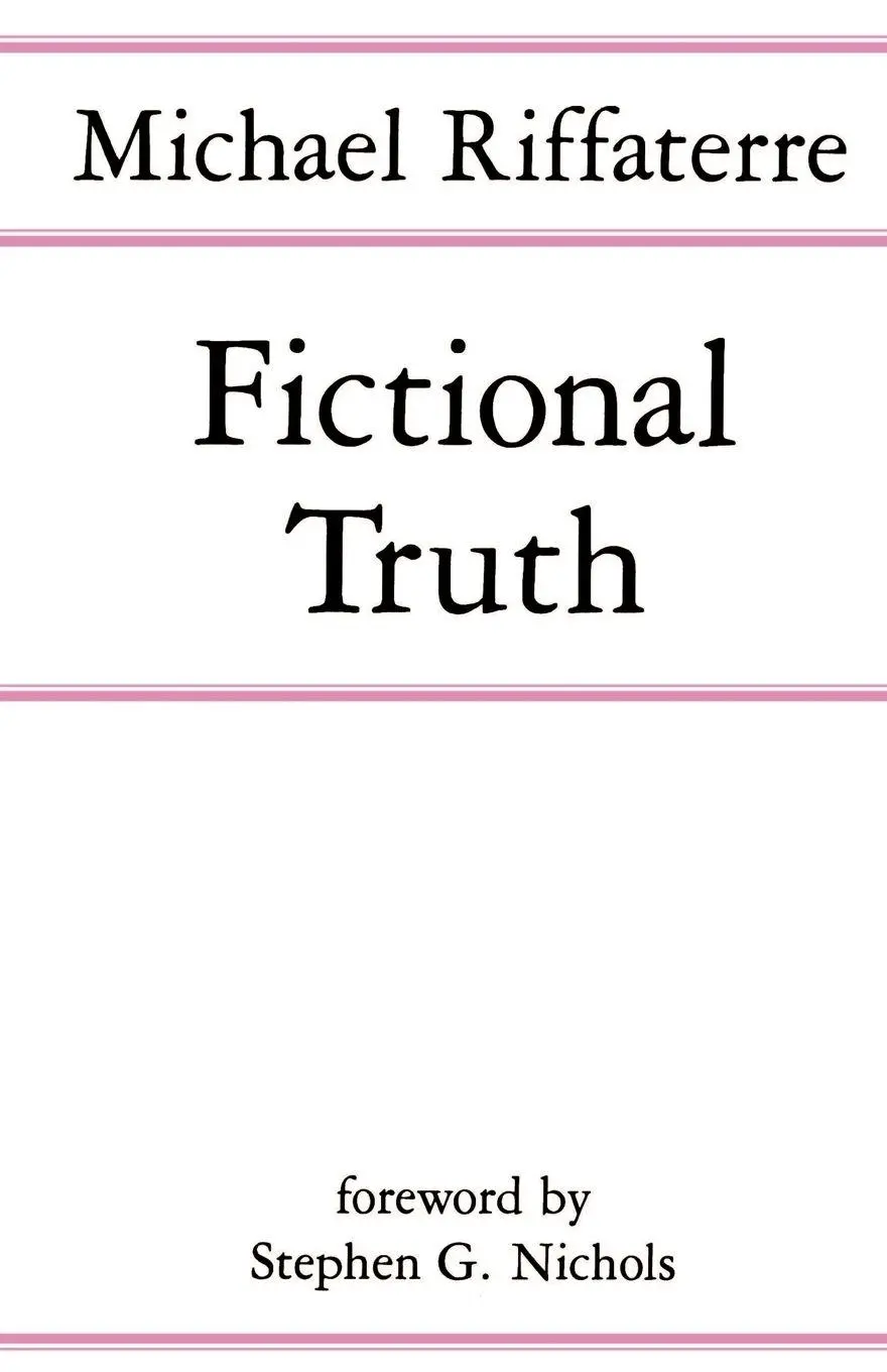 Cover: 9780801839344 | Fictional Truth | Michael Riffaterre | Taschenbuch | Englisch | 1990