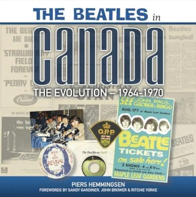 Cover: 9780987829344 | The Beatles in Canada | The Evolution 1964-1970 (Blue Book) | Buch