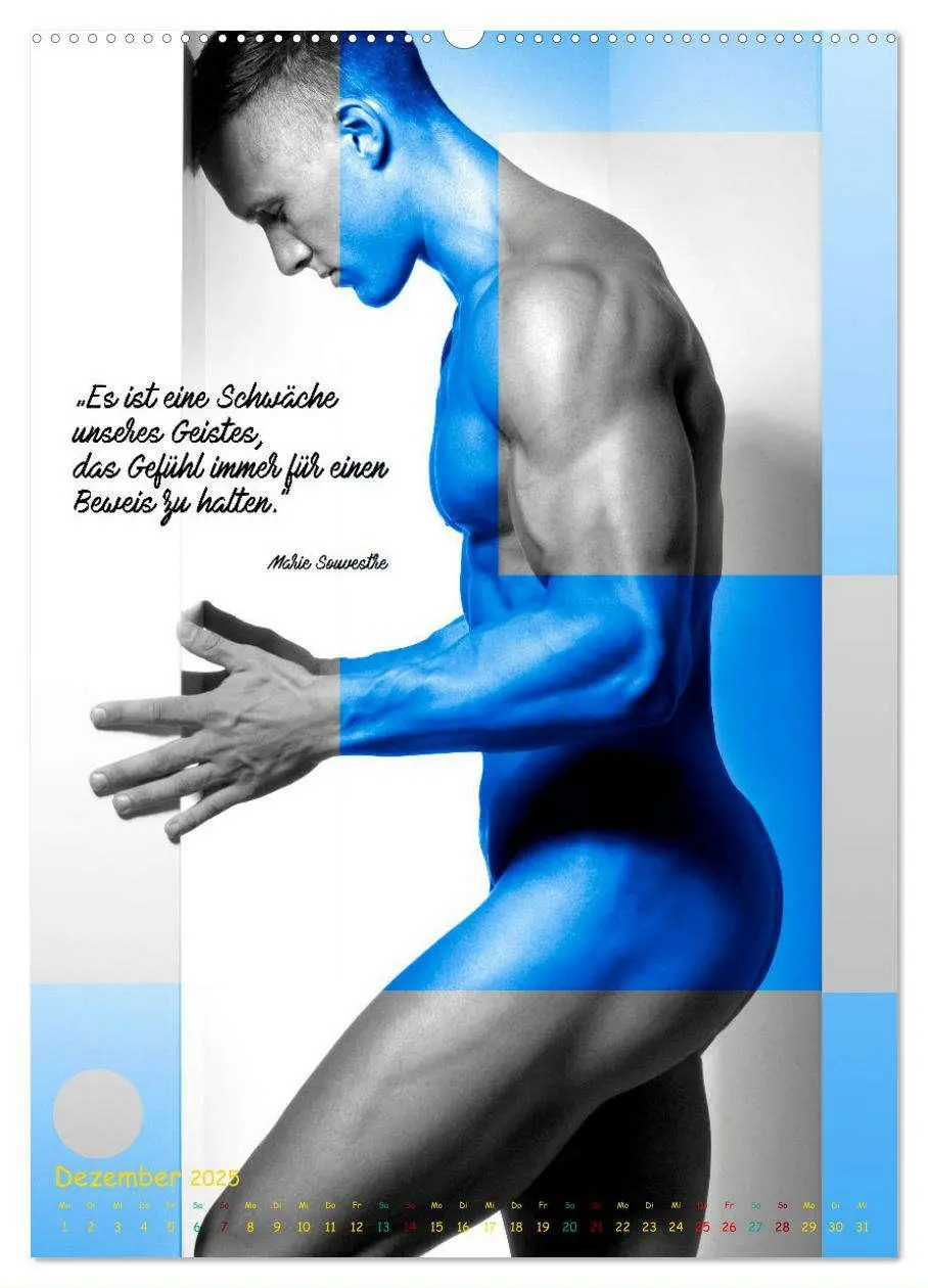 Bild: 9783435929344 | Männer und gefühlvolle Zitate (Wandkalender 2025 DIN A2 hoch),...