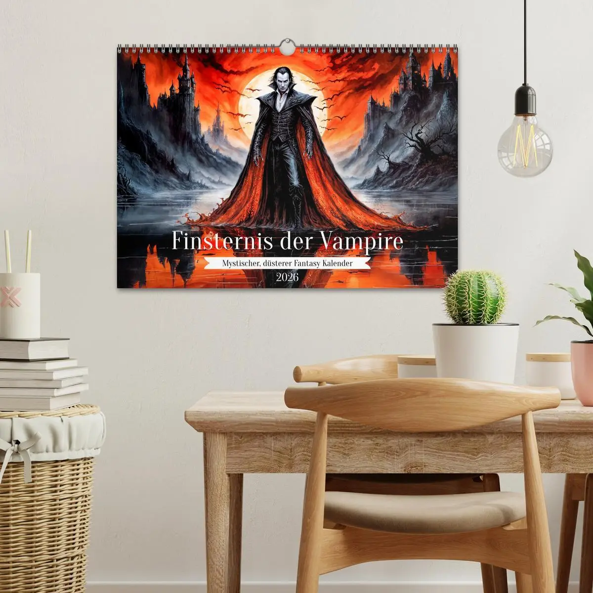 Bild: 9783457259344 | Finsternis der Vampire - Mystischer düsterer Fantasy Kalender...