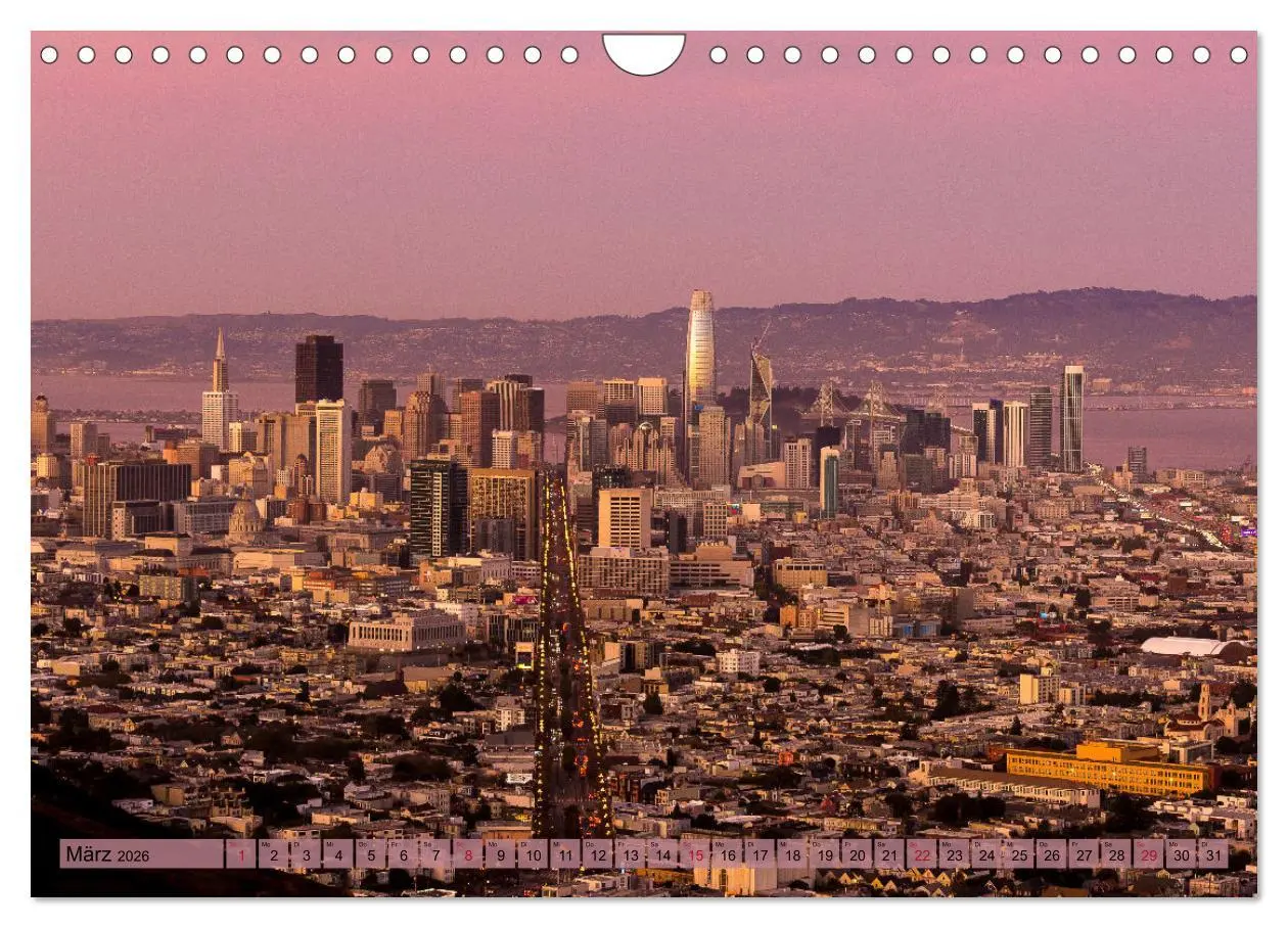 Bild: 9783457639344 | If I'm going to San Francisco (Wandkalender 2026 DIN A4 quer),...