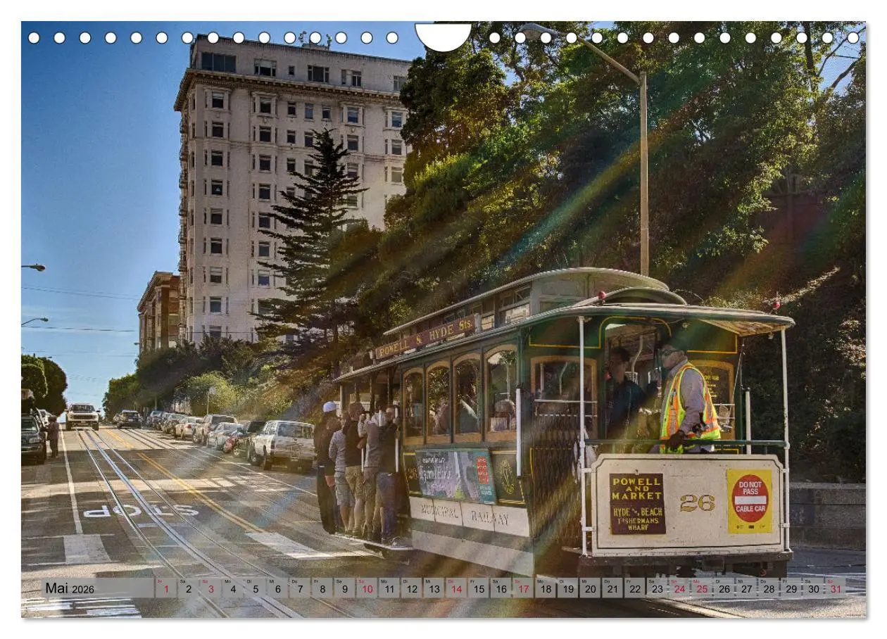 Bild: 9783457639344 | If I'm going to San Francisco (Wandkalender 2026 DIN A4 quer),...