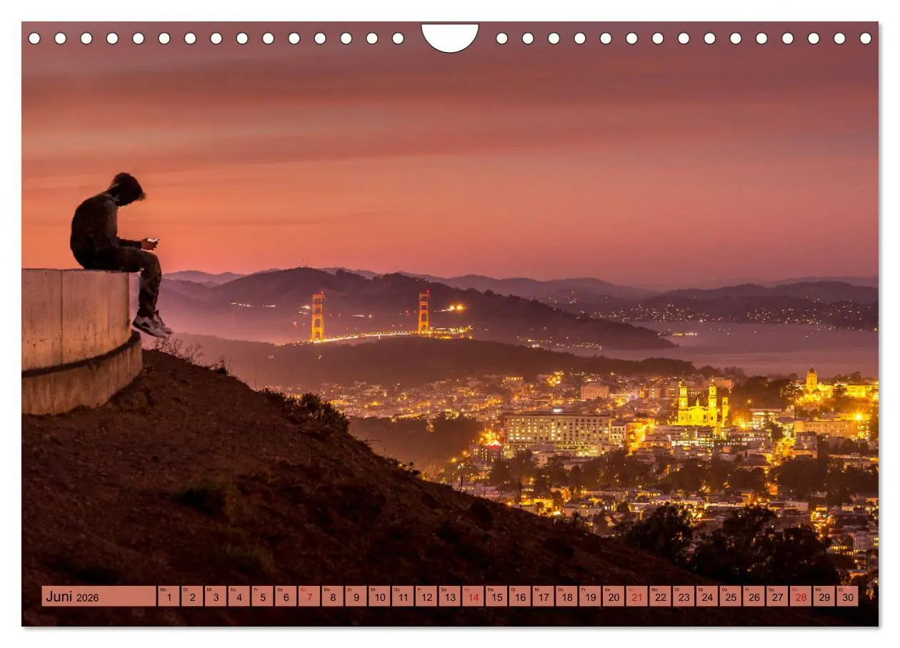 Bild: 9783457639344 | If I'm going to San Francisco (Wandkalender 2026 DIN A4 quer),...