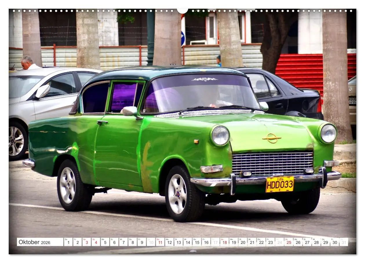 Bild: 9783516039344 | OPEL REKORD P1 (Wandkalender 2026 DIN A2 quer), CALVENDO...