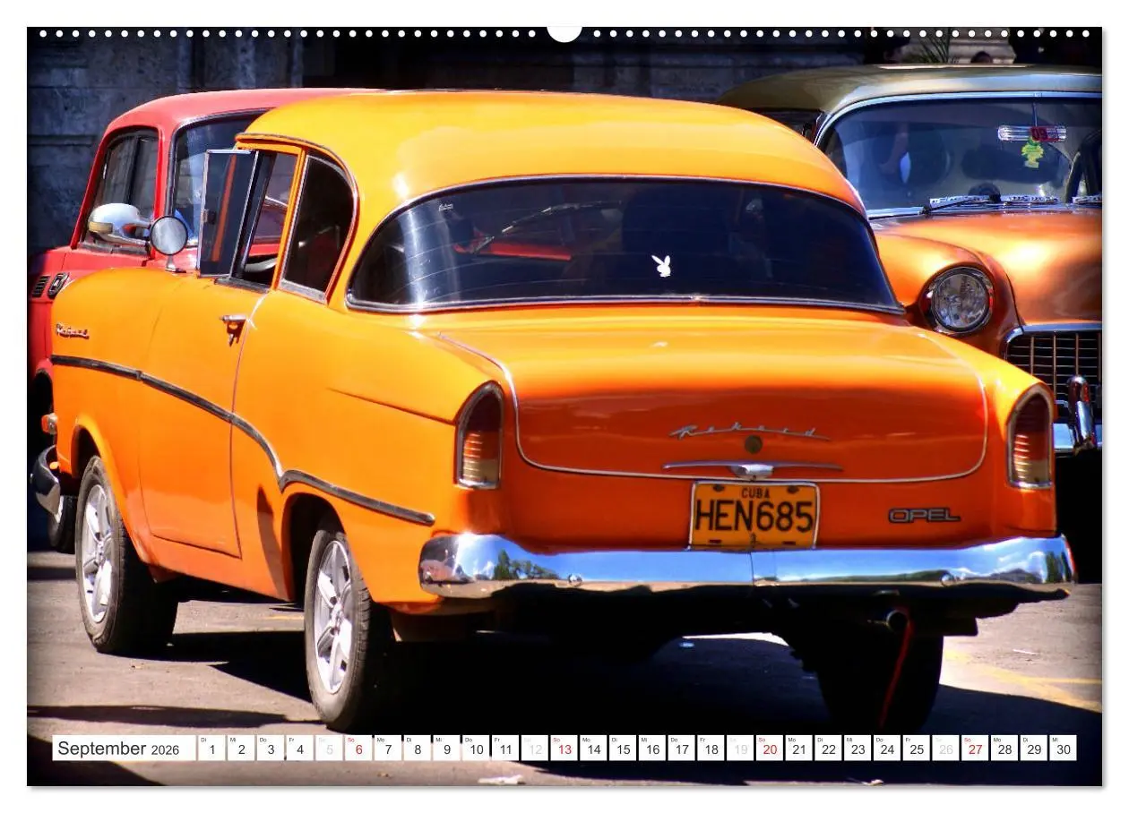 Bild: 9783516039344 | OPEL REKORD P1 (Wandkalender 2026 DIN A2 quer), CALVENDO...