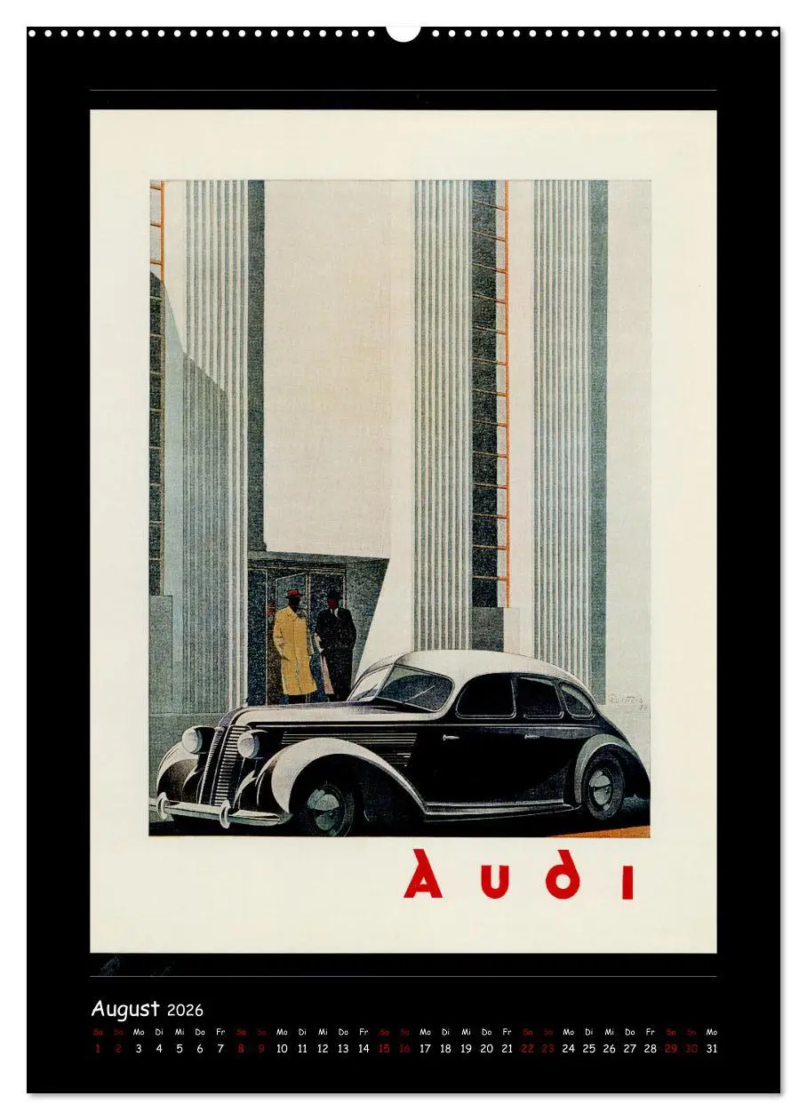 Bild: 9783516349344 | Historische Automobilplakate (hochwertiger Premium Wandkalender...