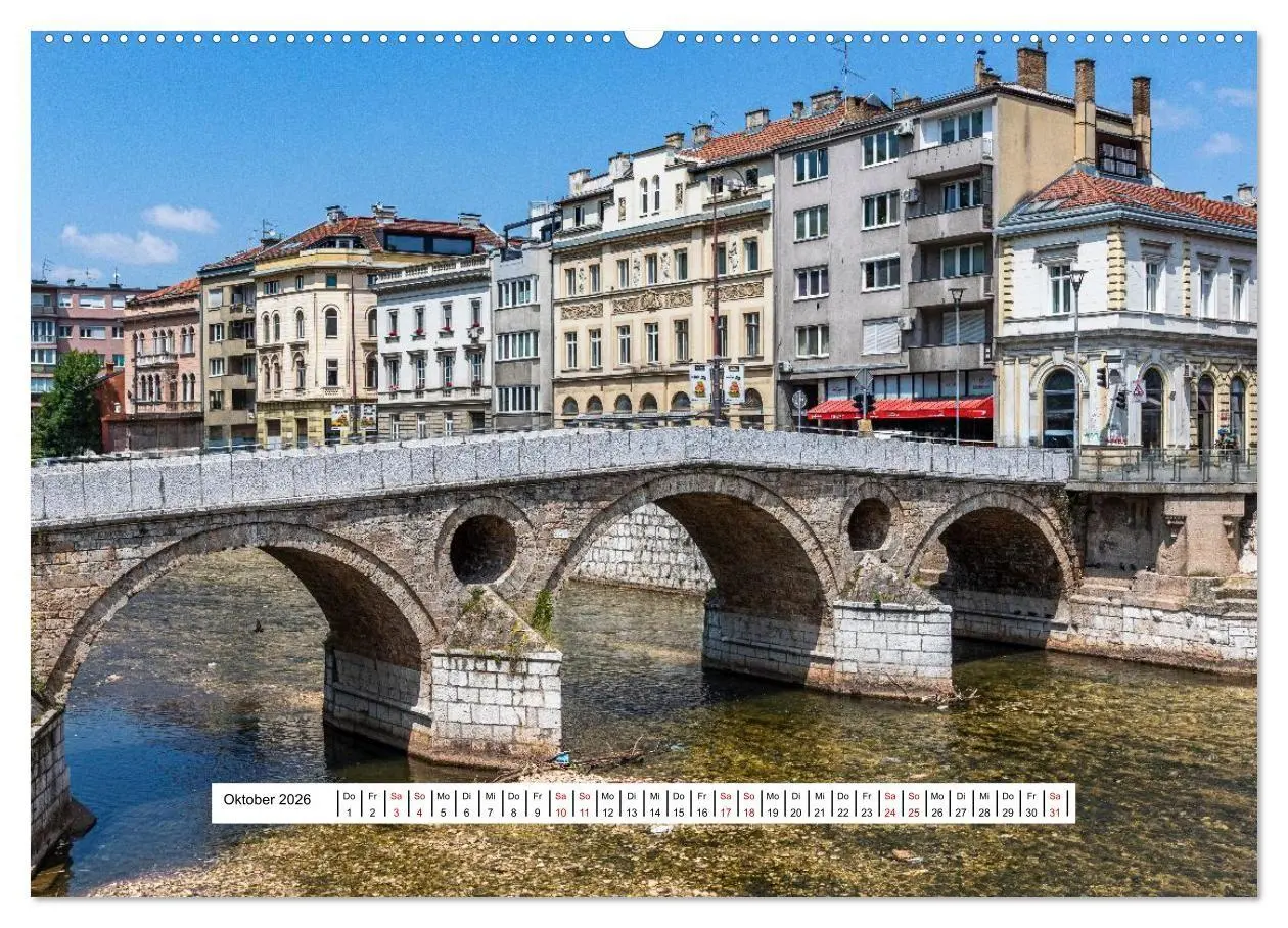 Bild: 9783516659344 | Sarajevo im Fokus (hochwertiger Premium Wandkalender 2026 DIN A2...