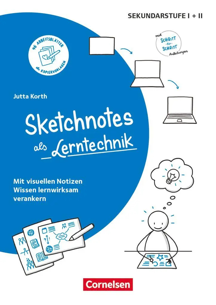Cover: 9783589169344 | Sketchnotes - Sketchnotes als Lerntechnik | Jutta Korth | Taschenbuch