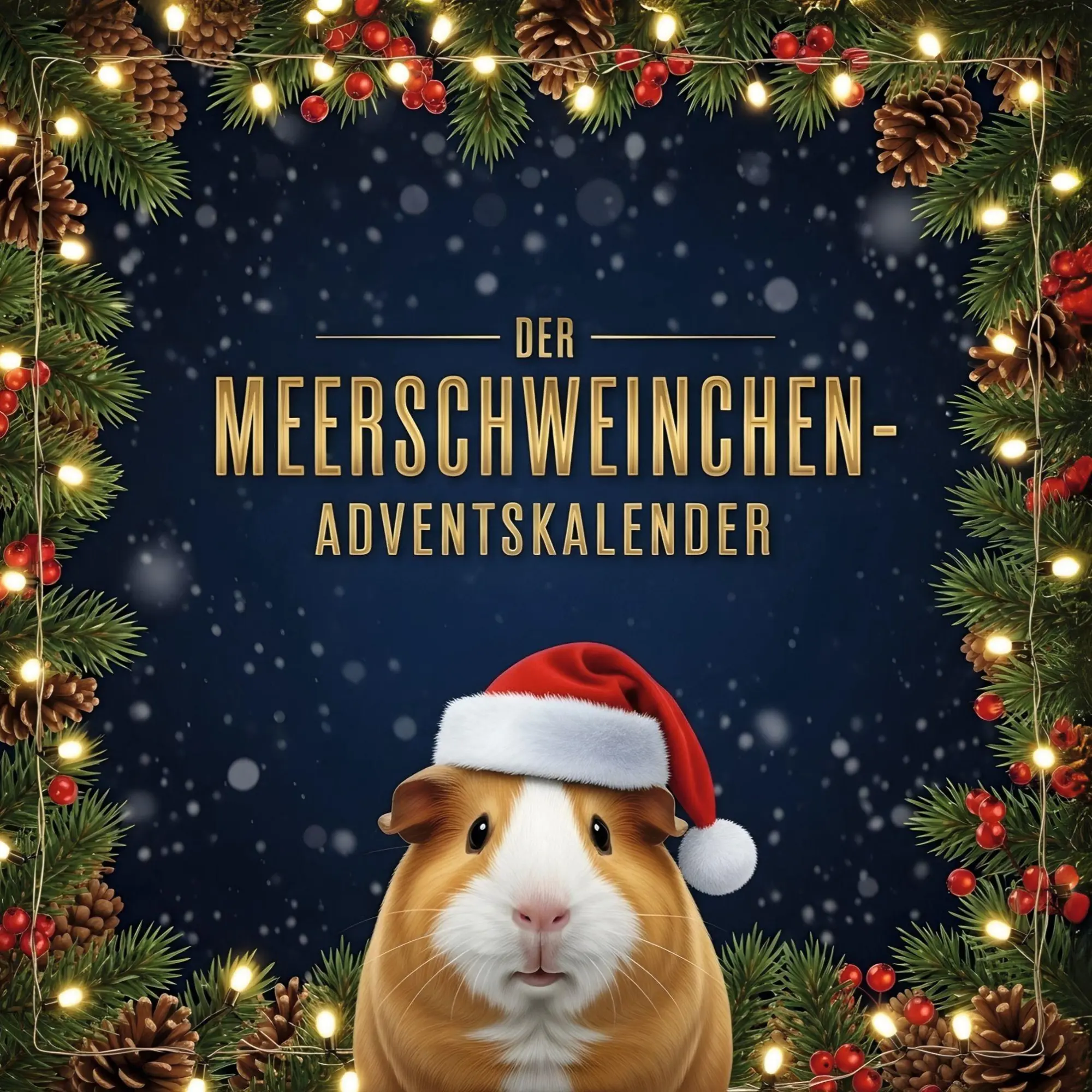 Cover: 9783695309344 | Der Meerschweinchen-Adventskalender | Luisa Meier | Taschenbuch | 2025