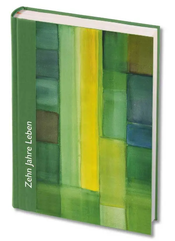 Cover: 9783945879344 | Zehn Jahre Leben - grün | Renate Menneke | Buch | Mit Lesebändchen