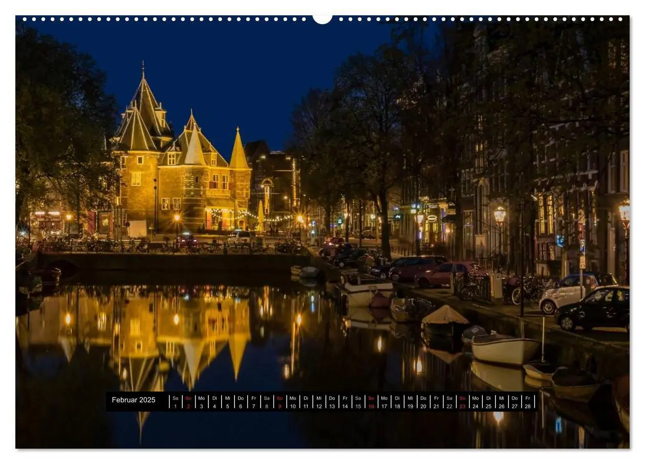 Bild: 9783435609444 | Amsterdam - Impressionen aus dem Grachtengordel (Wandkalender 2025...