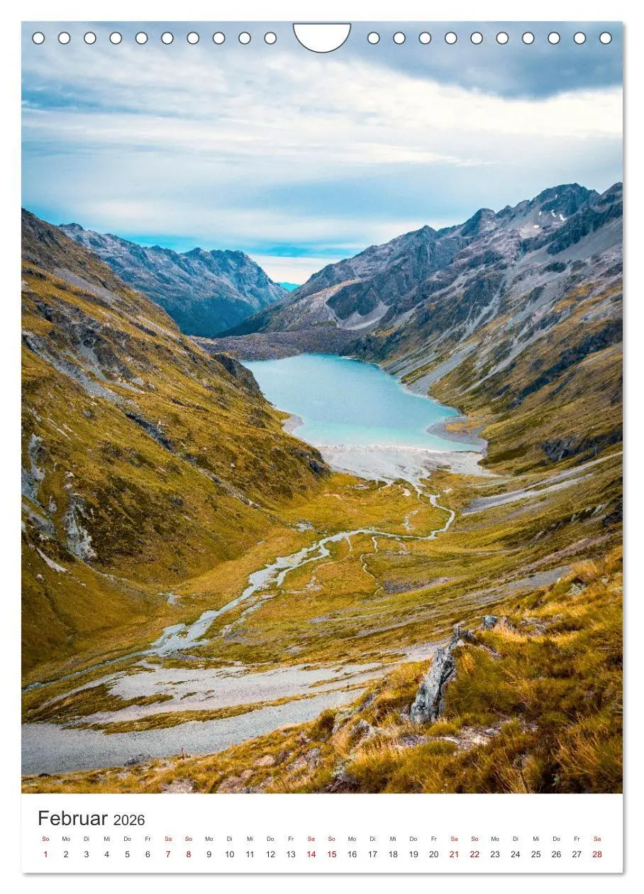 Bild: 9783516339444 | Faszinierendes Neuseeland (Wandkalender 2026 DIN A4 hoch), CALVENDO...