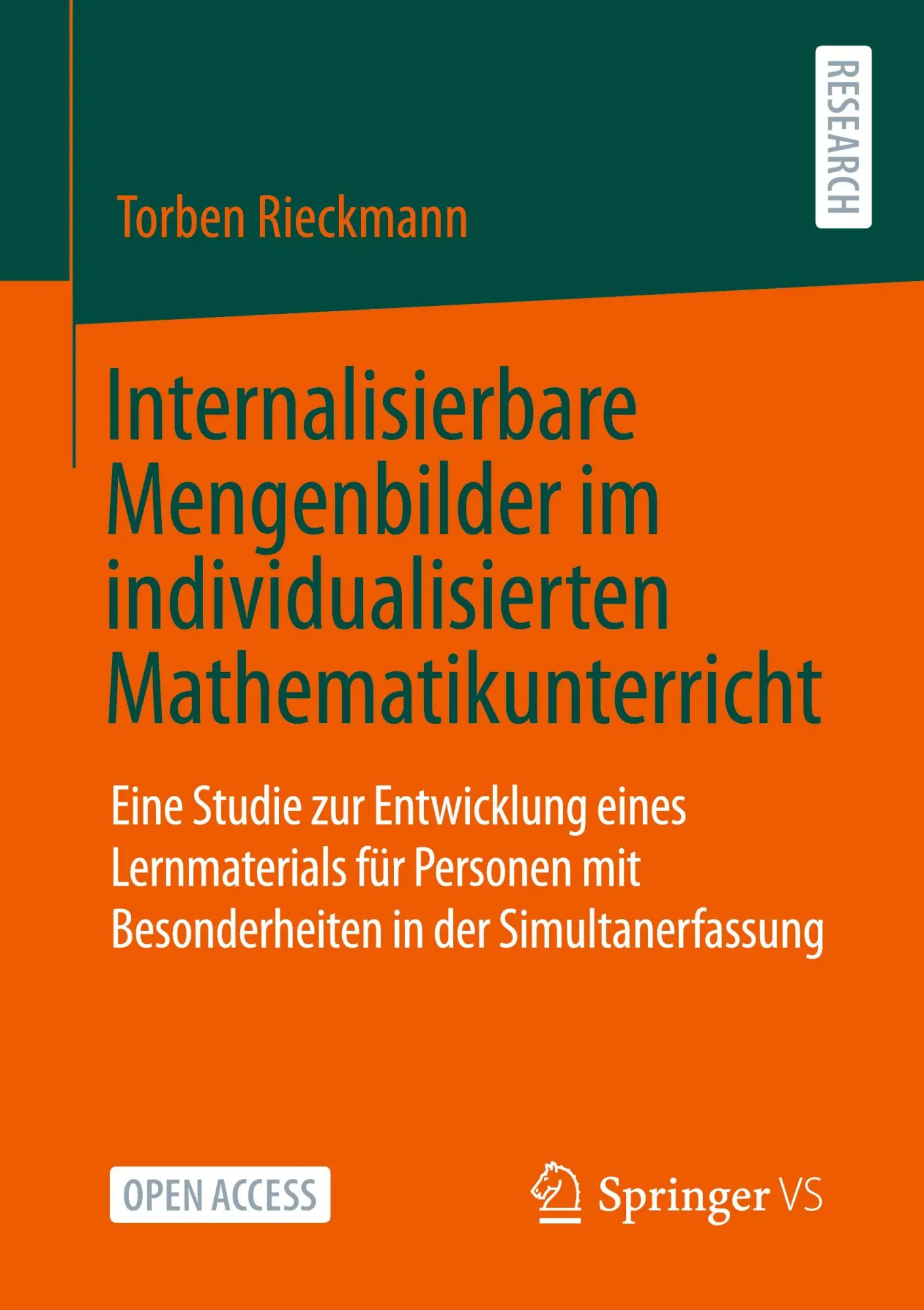 Cover: 9783658389444 | Internalisierbare Mengenbilder im individualisierten...