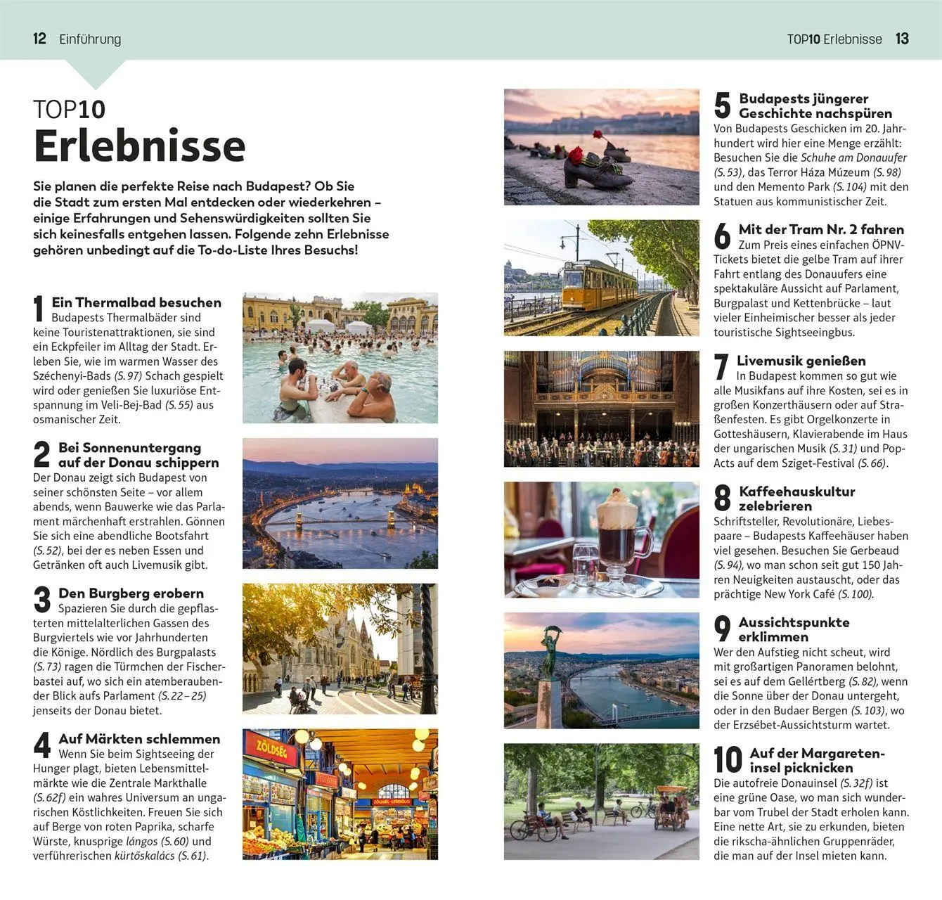 Bild: 9783734209444 | TOP10 Reiseführer Budapest | DK Verlag - Reise | Taschenbuch | 128 S.