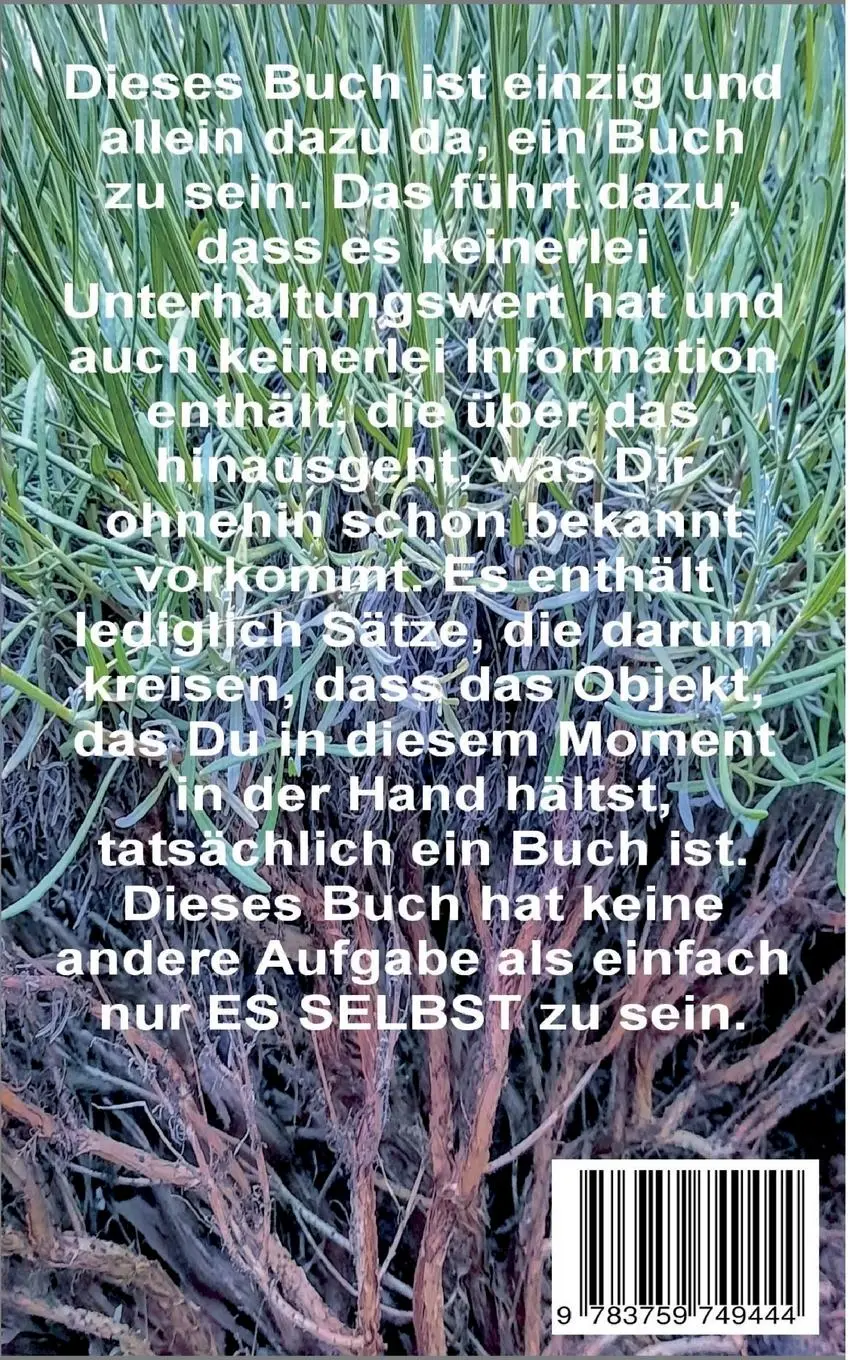 Rückseite: 9783759749444 | Das absolut wahre Buch | Tom De Toys | Taschenbuch | Paperback | 68 S.