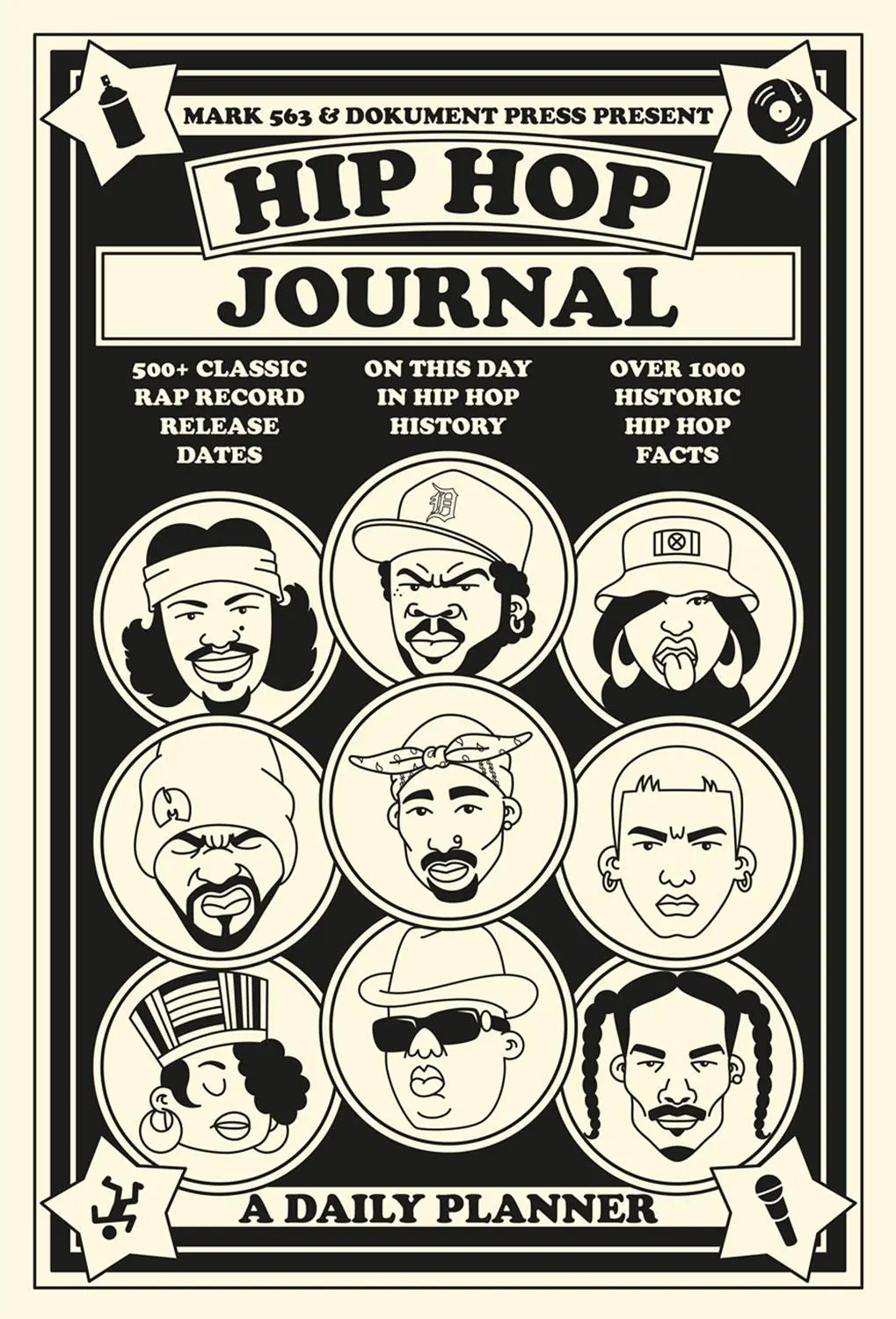 Cover: 9789188369444 | Hip Hop Journal: A Daily Planner | Mark (u. a.) | Buch | Gebunden