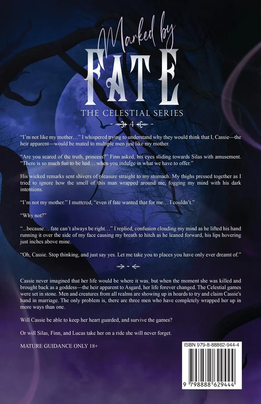 Rückseite: 9798888629444 | Marked By Fate | Lillith Carrie | Taschenbuch | Englisch | 2023