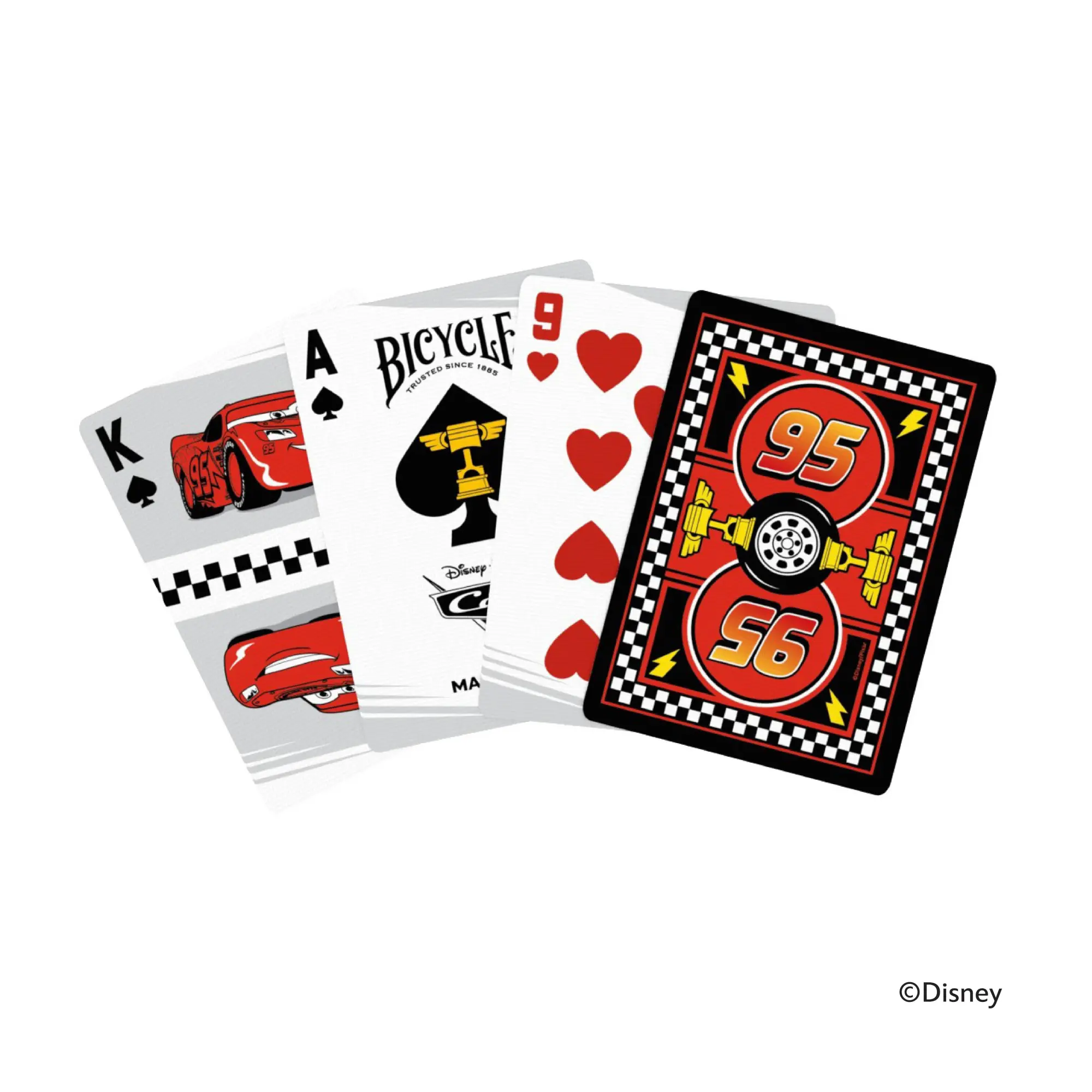 Bild: 73854099544 | Bicycle® Disney Cars (Designer Spielkarten, Poker, Skat...) | United