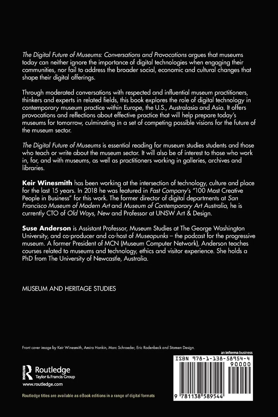 Rückseite: 9781138589544 | The Digital Future of Museums | Conversations and Provocations | Buch