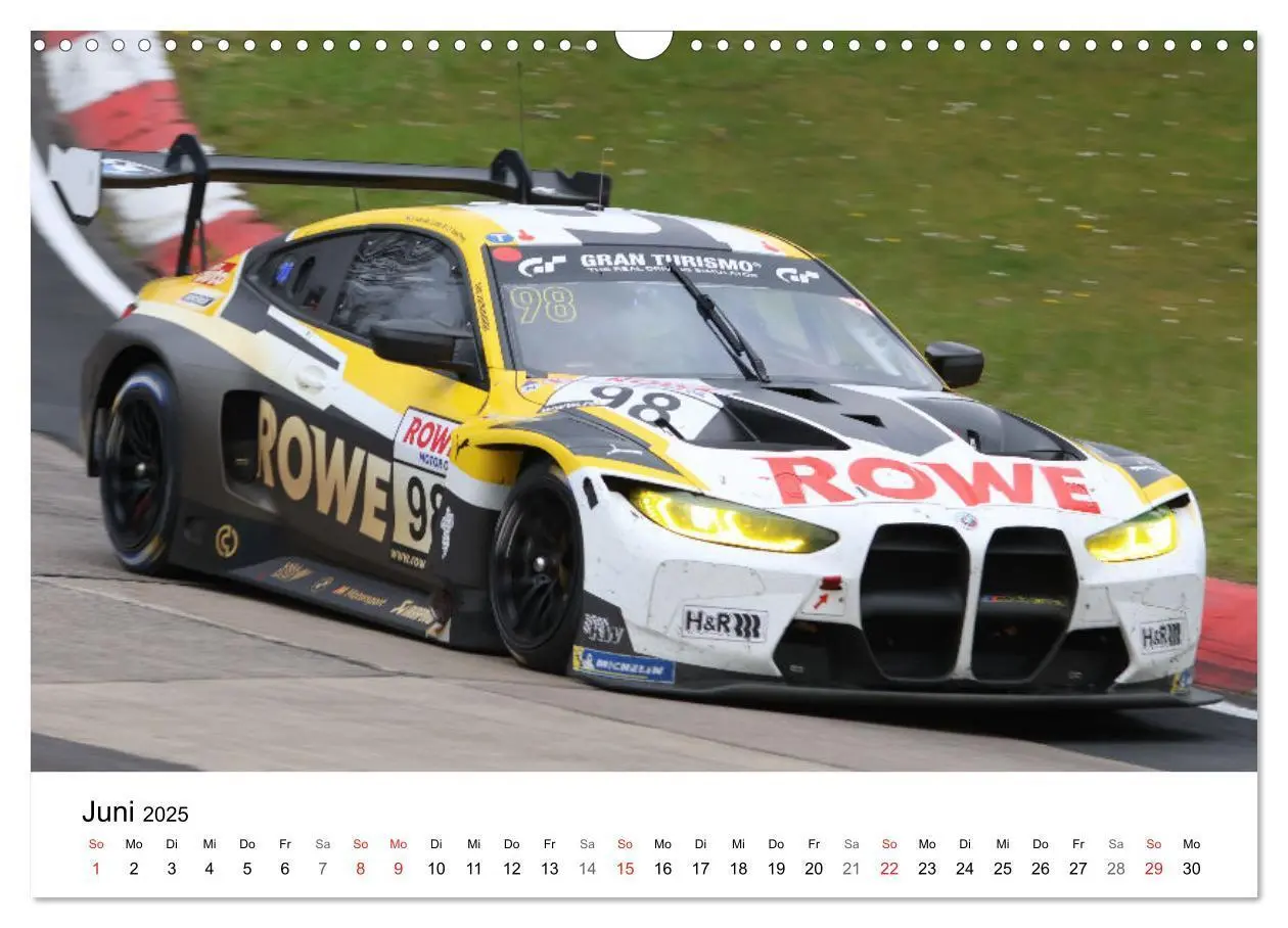 Bild: 9783435839544 | Bayerische Motoren Werke im Motorsport (Wandkalender 2025 DIN A3...