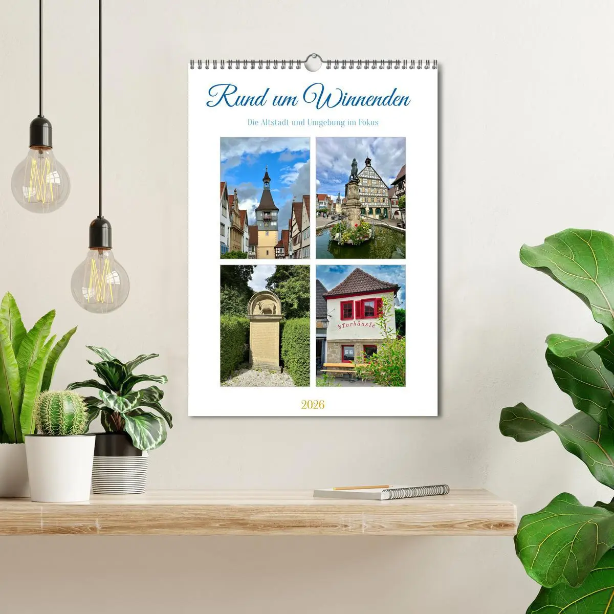 Bild: 9783516259544 | Rund um Winnenden (Wandkalender 2026 DIN A3 hoch), CALVENDO...
