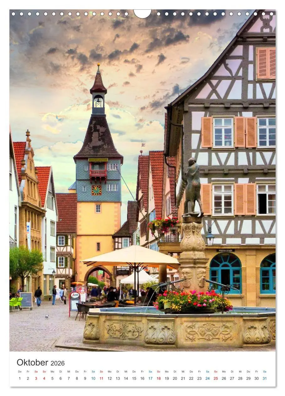 Bild: 9783516259544 | Rund um Winnenden (Wandkalender 2026 DIN A3 hoch), CALVENDO...