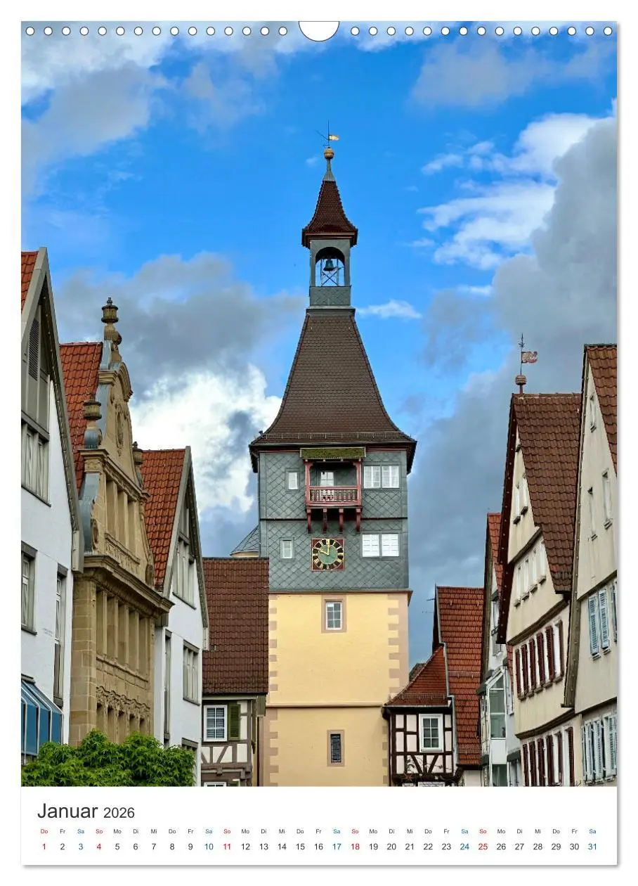 Bild: 9783516259544 | Rund um Winnenden (Wandkalender 2026 DIN A3 hoch), CALVENDO...