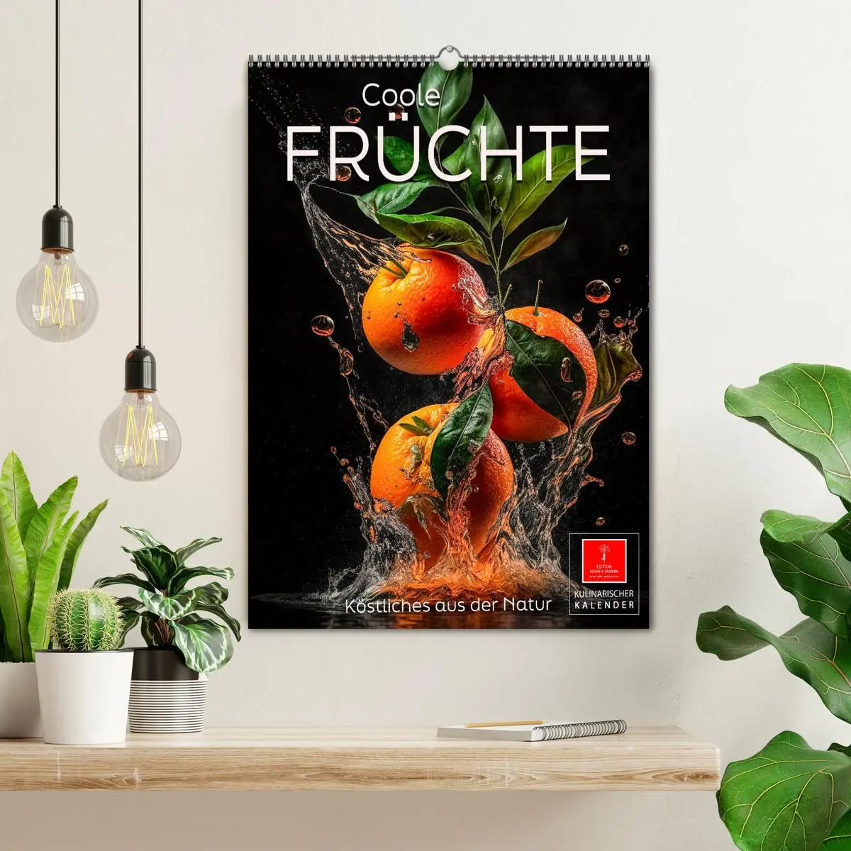 Bild: 9783516329544 | Coole Früchte (Wandkalender 2026 DIN A2 hoch), CALVENDO Monatskalender
