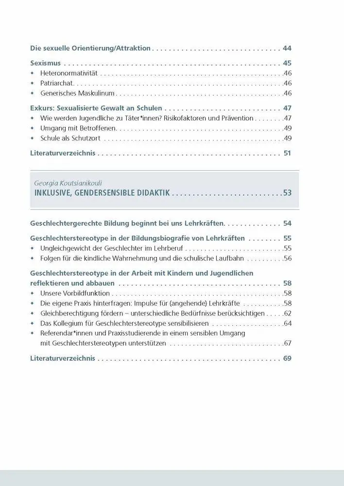 Bild: 9783834669544 | Geschlechtersensible Pädagogik für Lehrkräfte | Linn Hardt (u. a.)