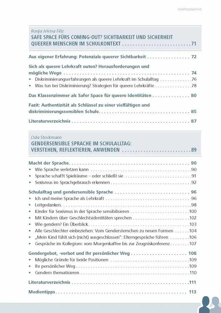 Bild: 9783834669544 | Geschlechtersensible Pädagogik für Lehrkräfte | Linn Hardt (u. a.)