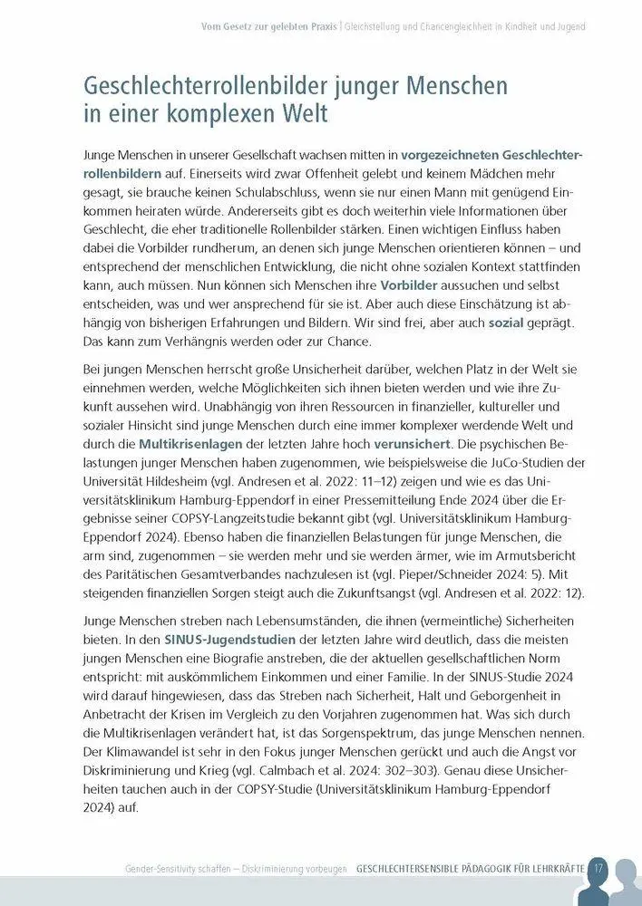 Bild: 9783834669544 | Geschlechtersensible Pädagogik für Lehrkräfte | Linn Hardt (u. a.)